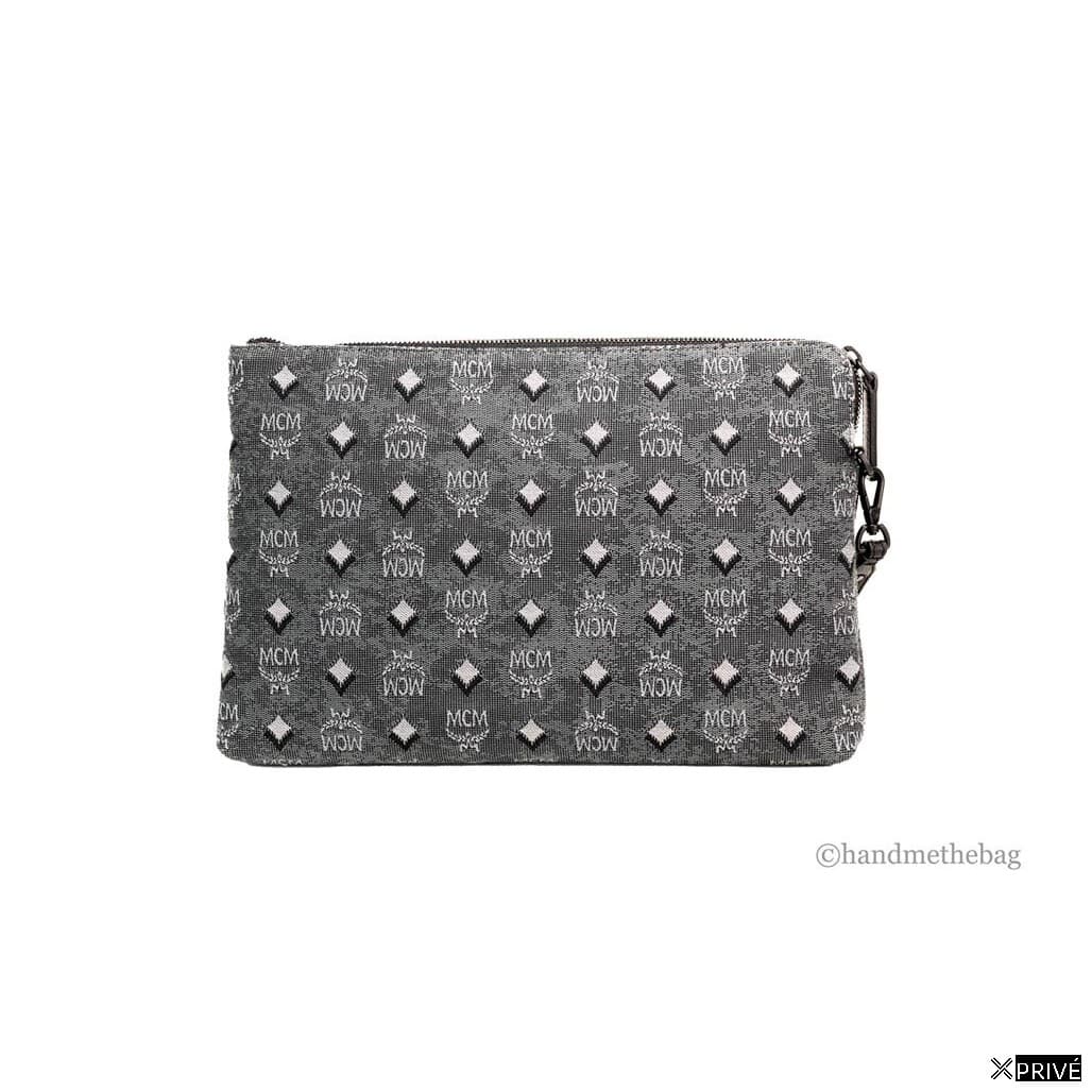 Pochette noire en Toile — 2