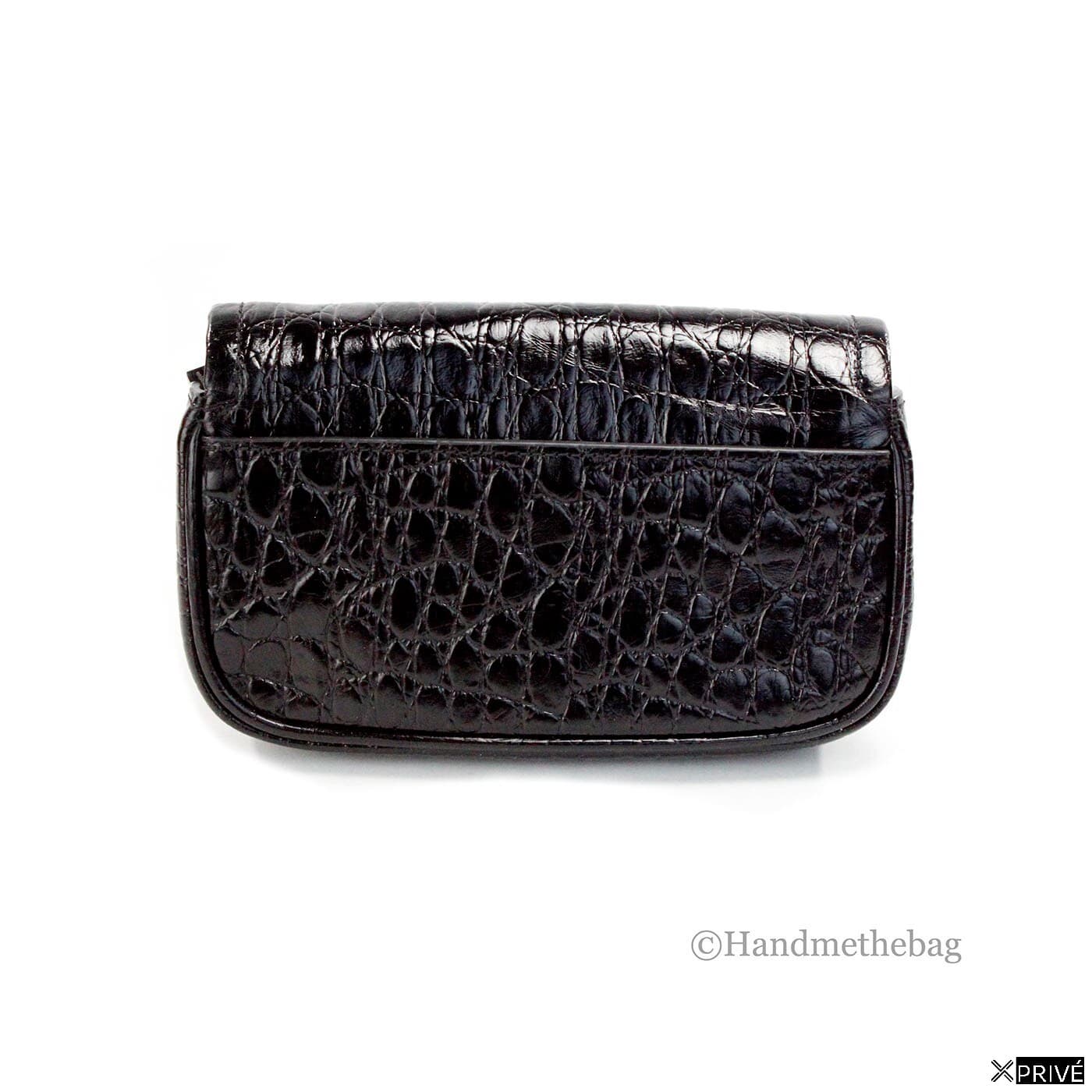 Sac porté croisé argenté en Cuir — 3