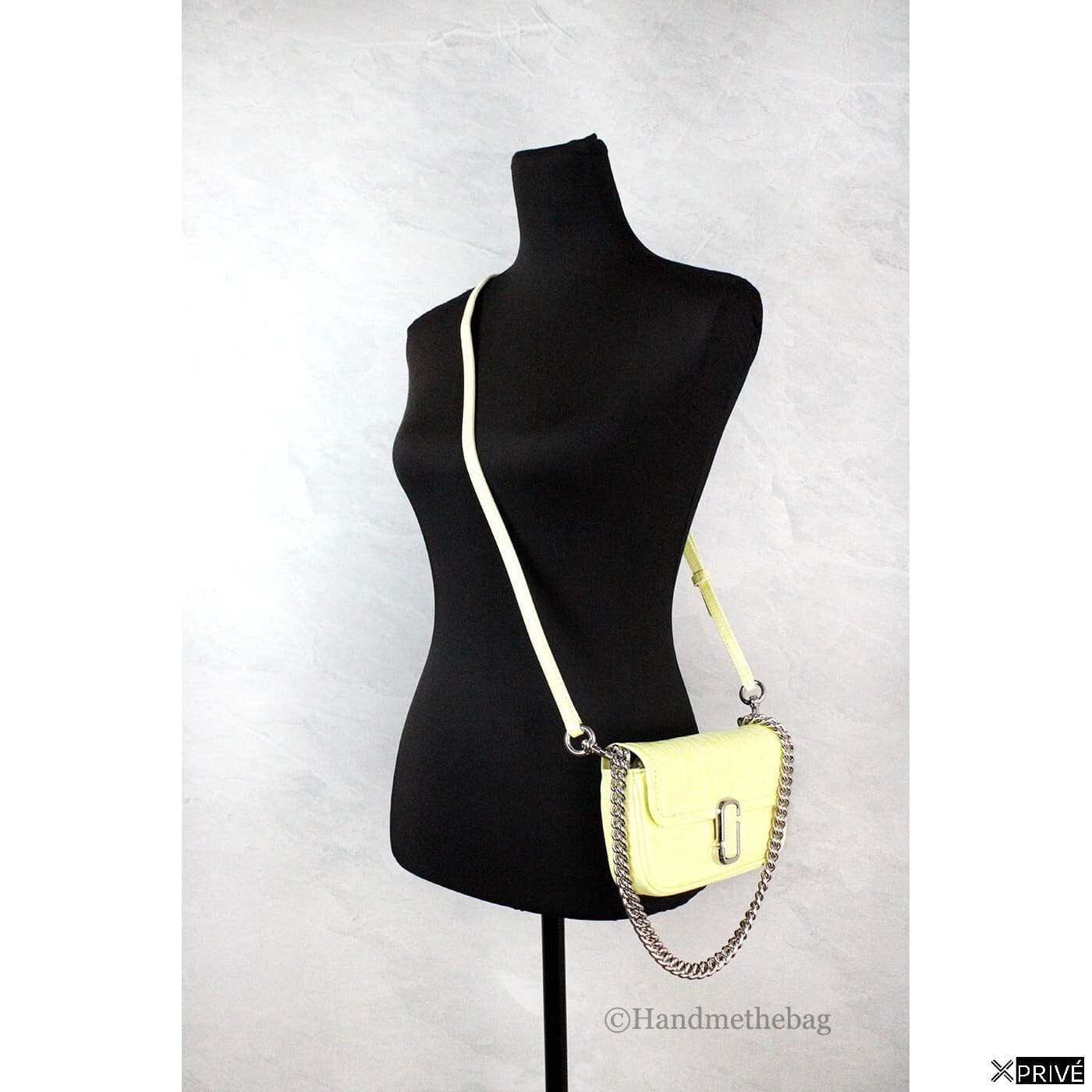 Sac porté croisé argenté en Cuir — 2