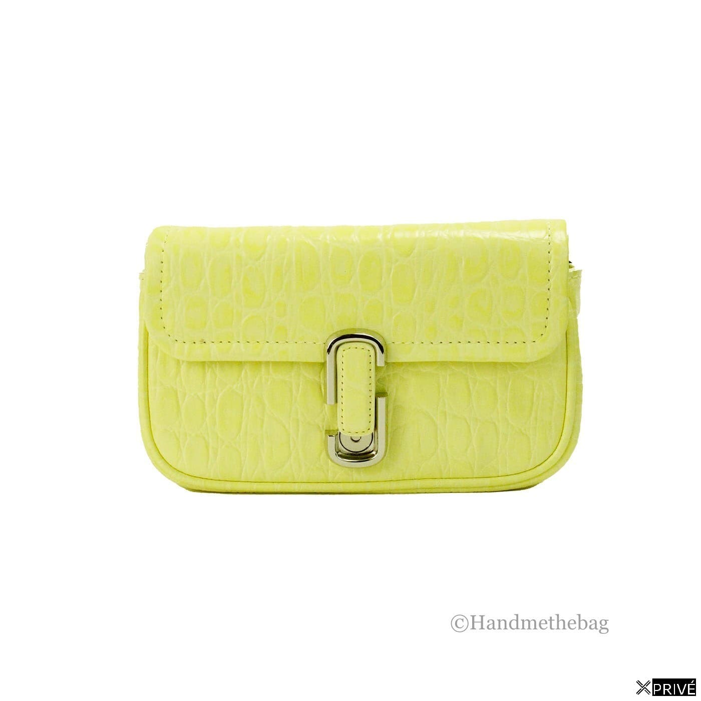 Sac porté croisé argenté en Cuir — 1
