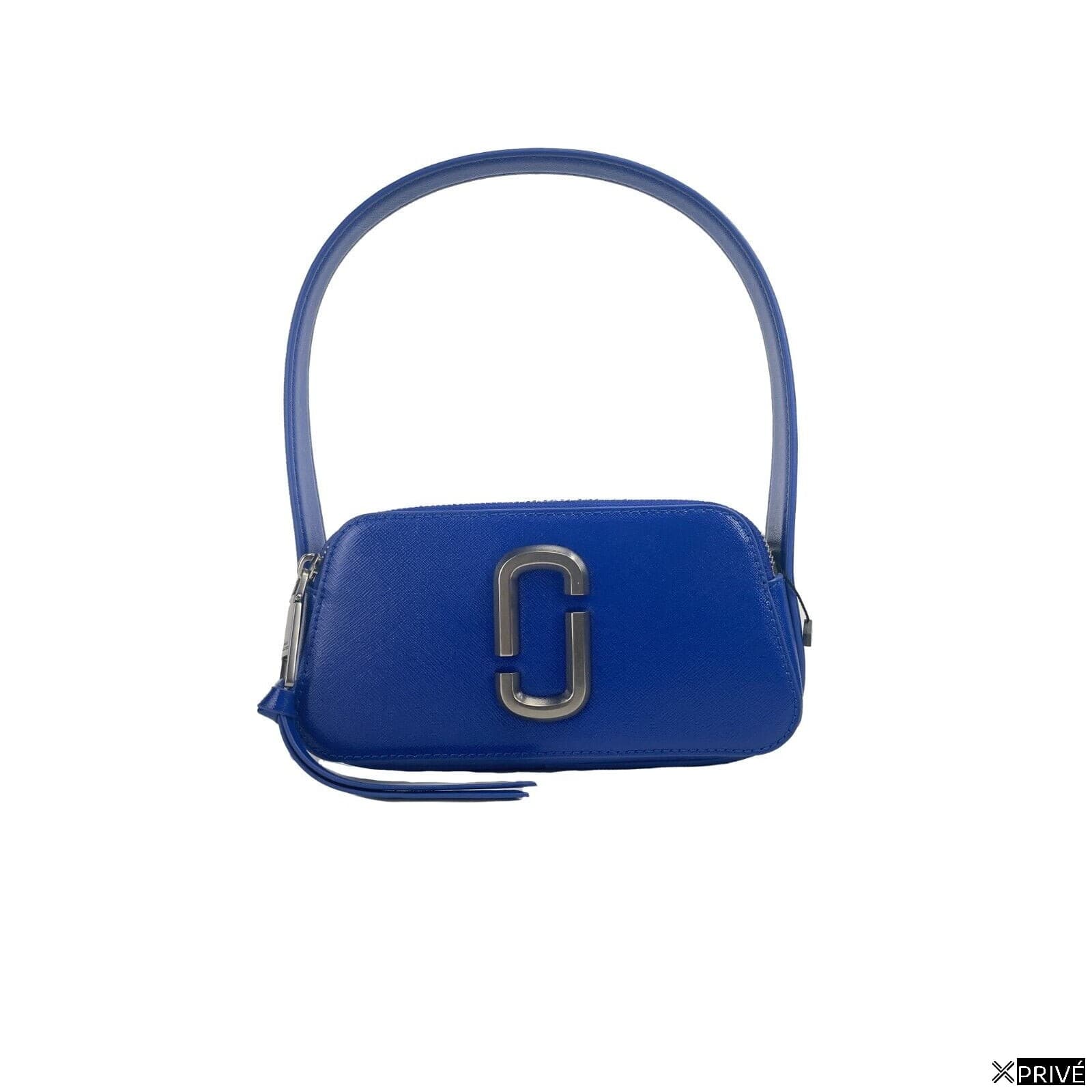 Sac bandoulière argenté en Cuir — 1