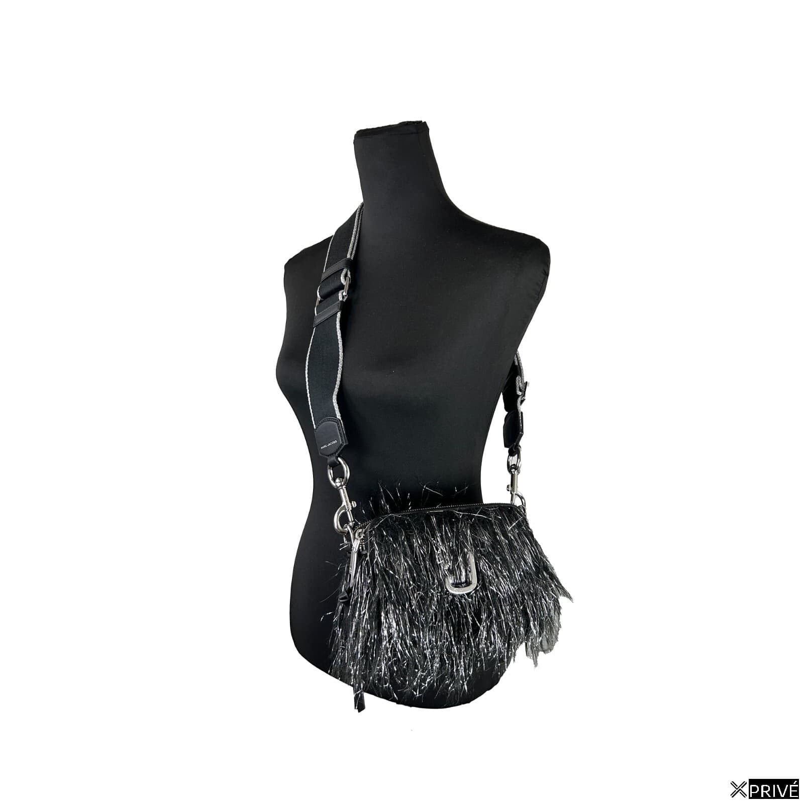 Sac porté croisé argenté en Cuir — 4
