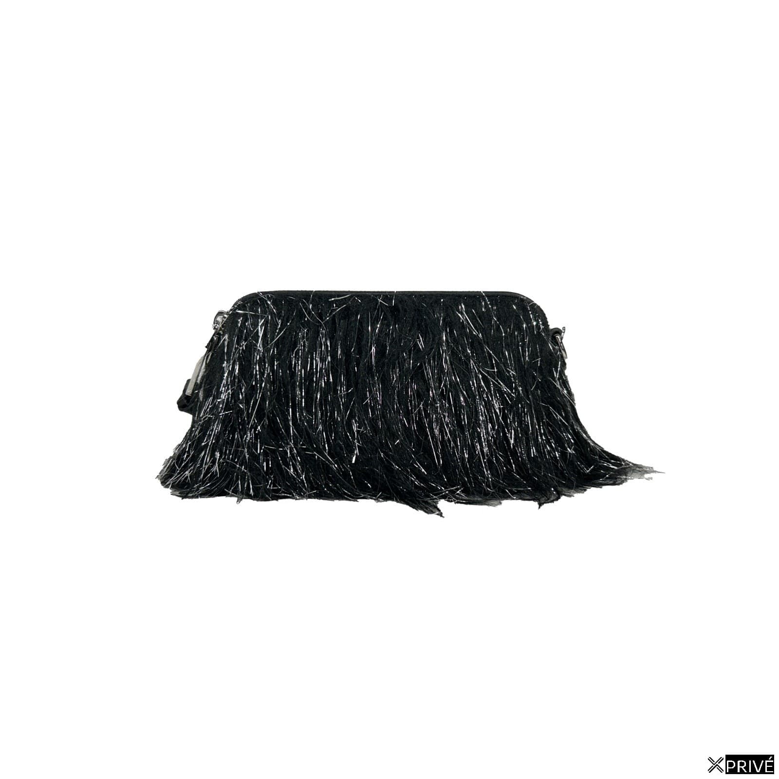 Sac porté croisé argenté en Cuir — 3