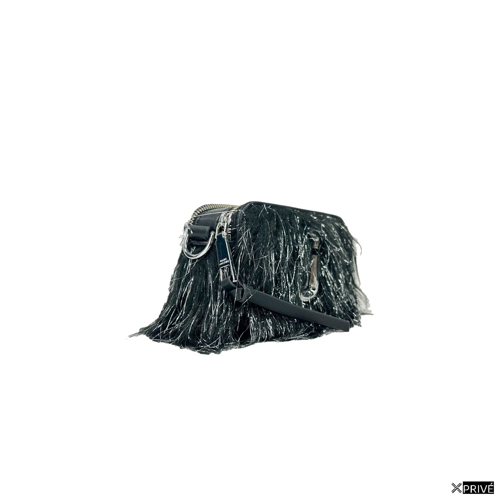 Sac porté croisé argenté en Cuir — 2