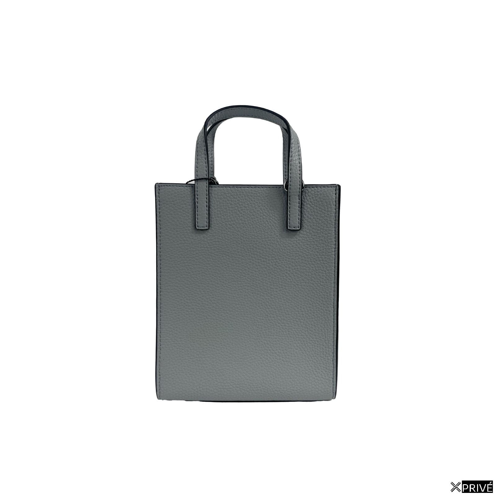 Sac porté croisé argenté en Cuir — 3