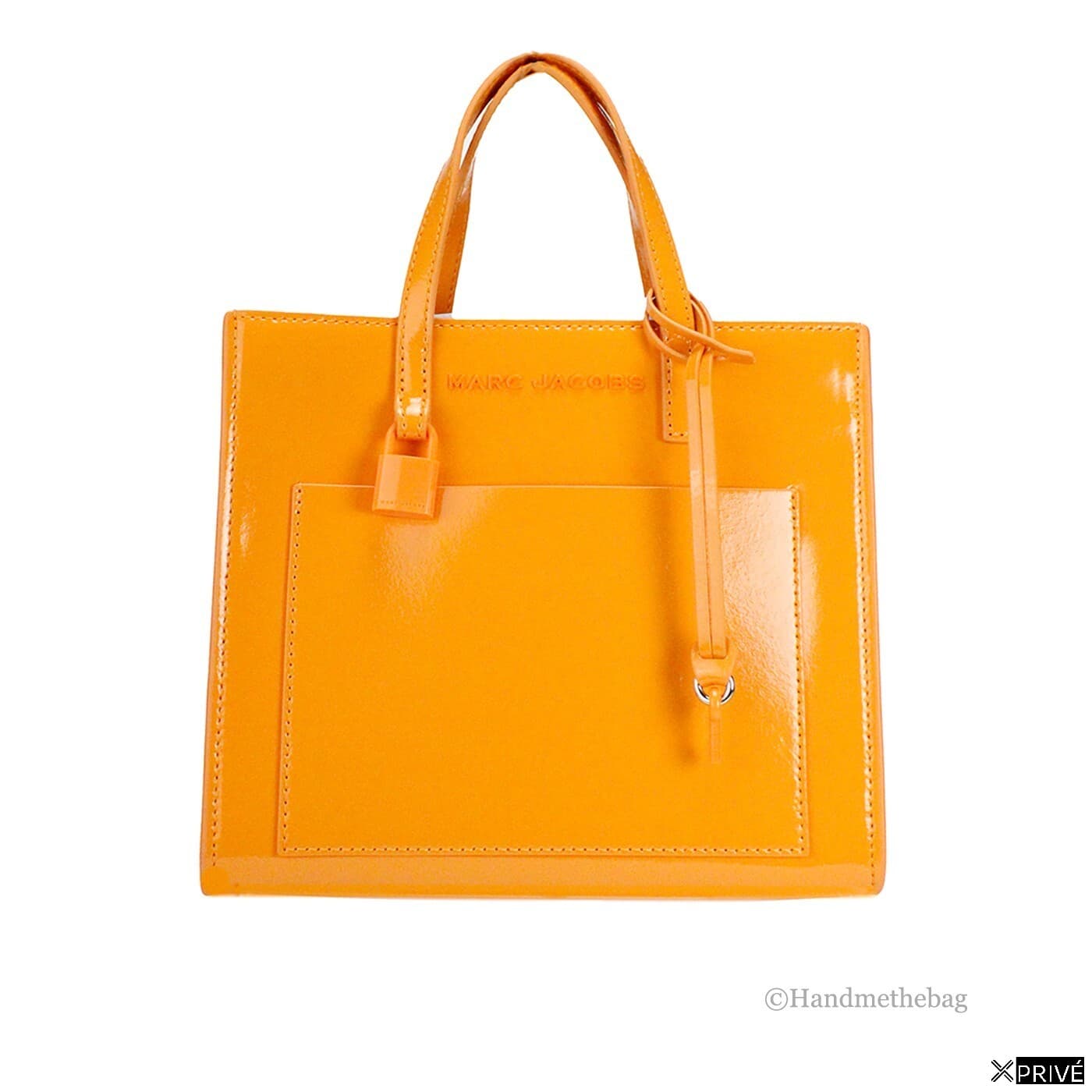 Sac à main argenté en Cuir — 1