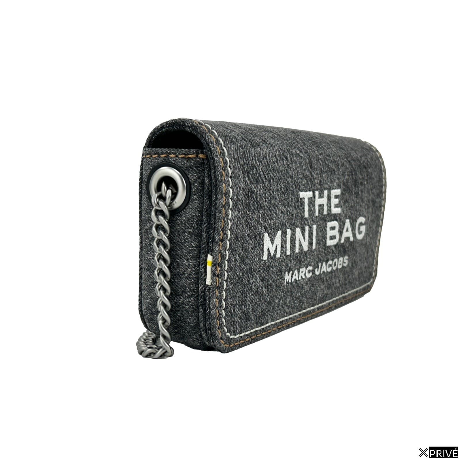 Sac à main argenté en Jean — 2