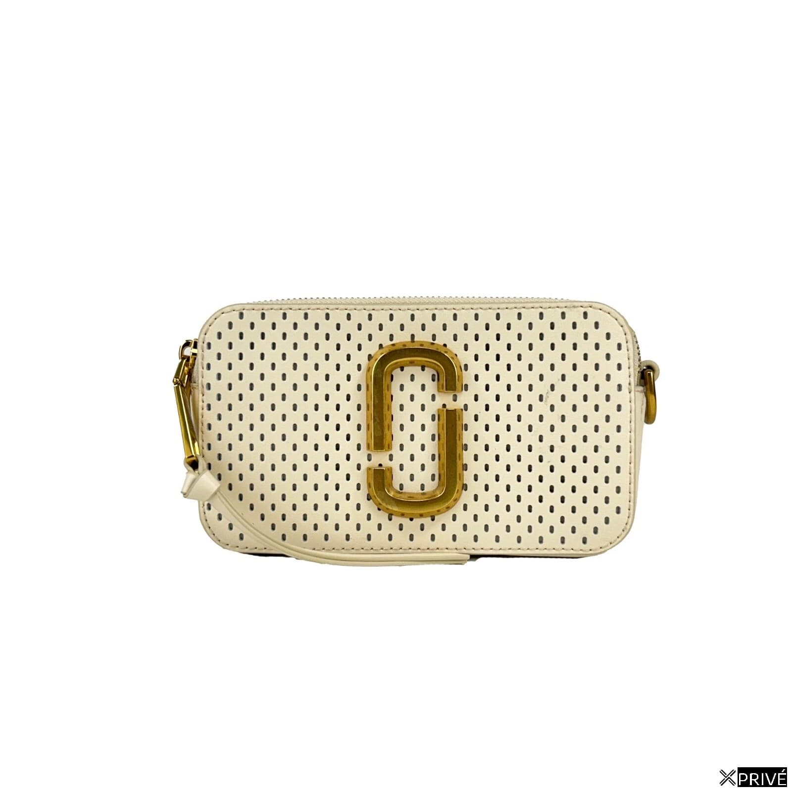 Sac porté croisé doré en Cuir — 1