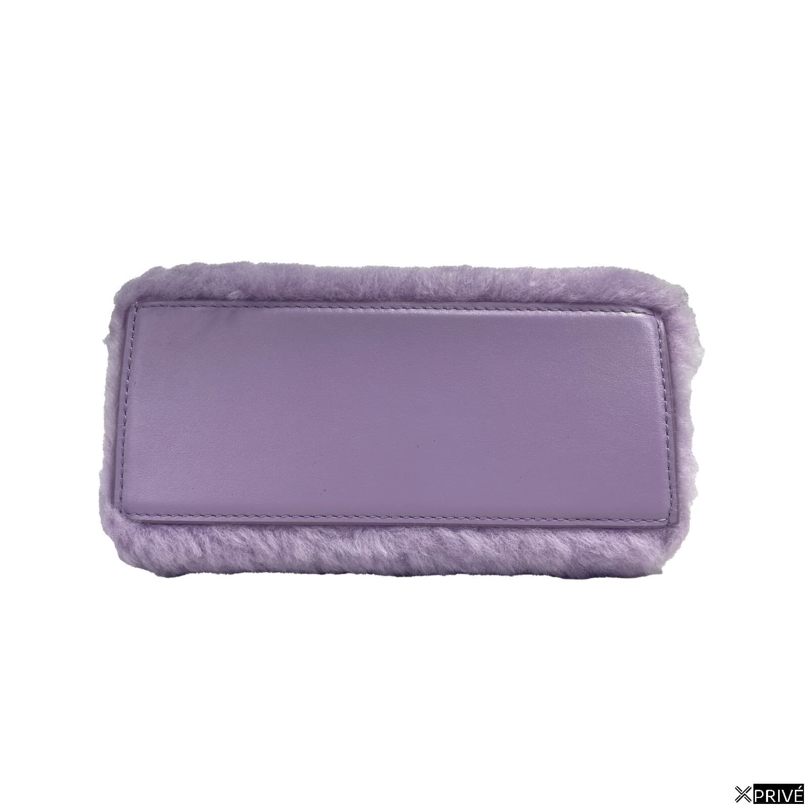 Sac porté croisé argenté en Fourrure — 4