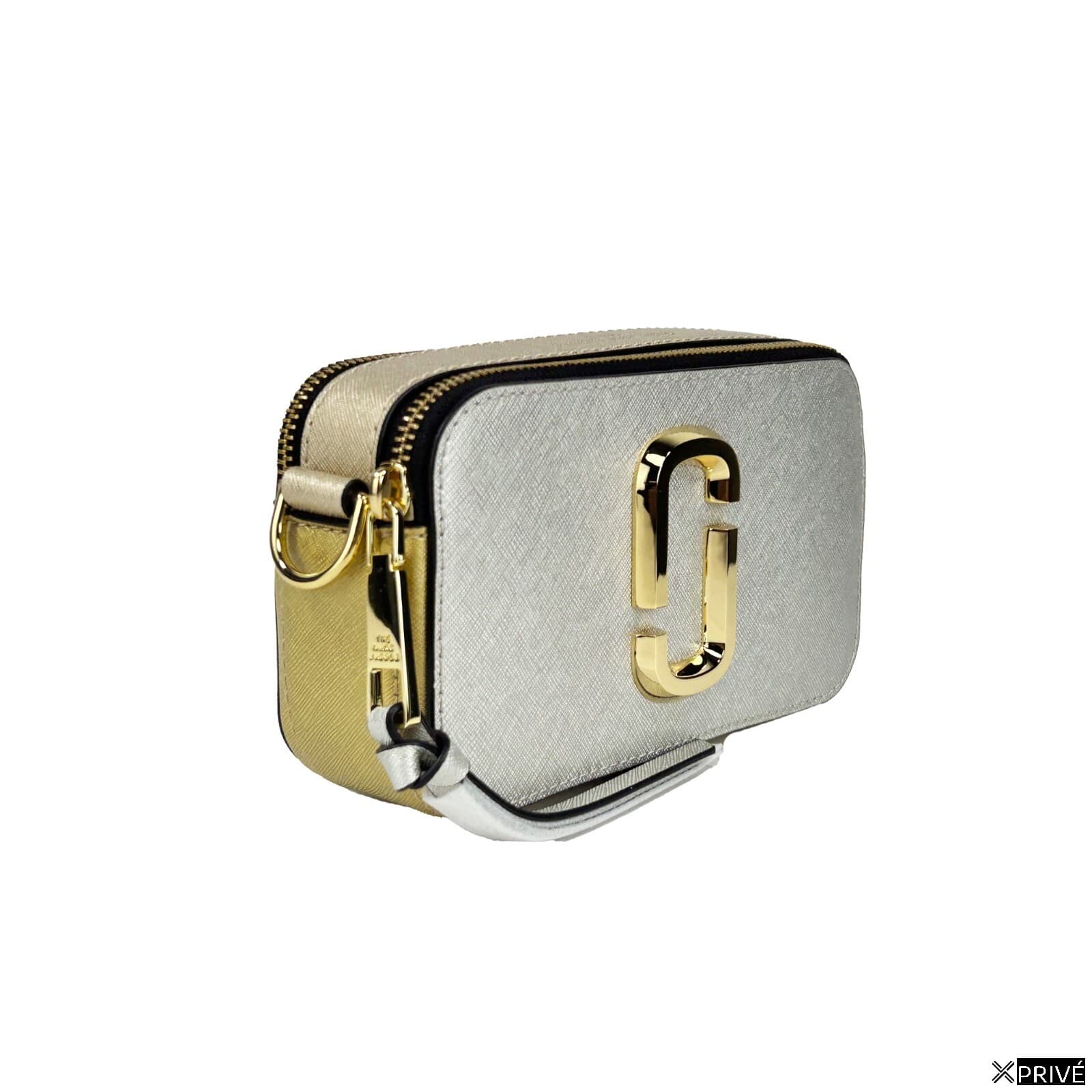 Sac porté croisé doré en Cuir — 2