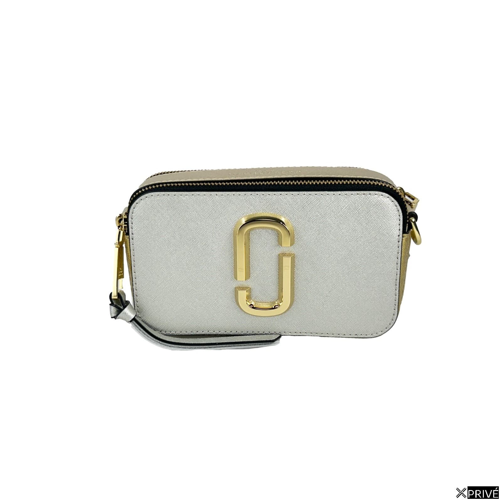 Sac porté croisé doré en Cuir — 1