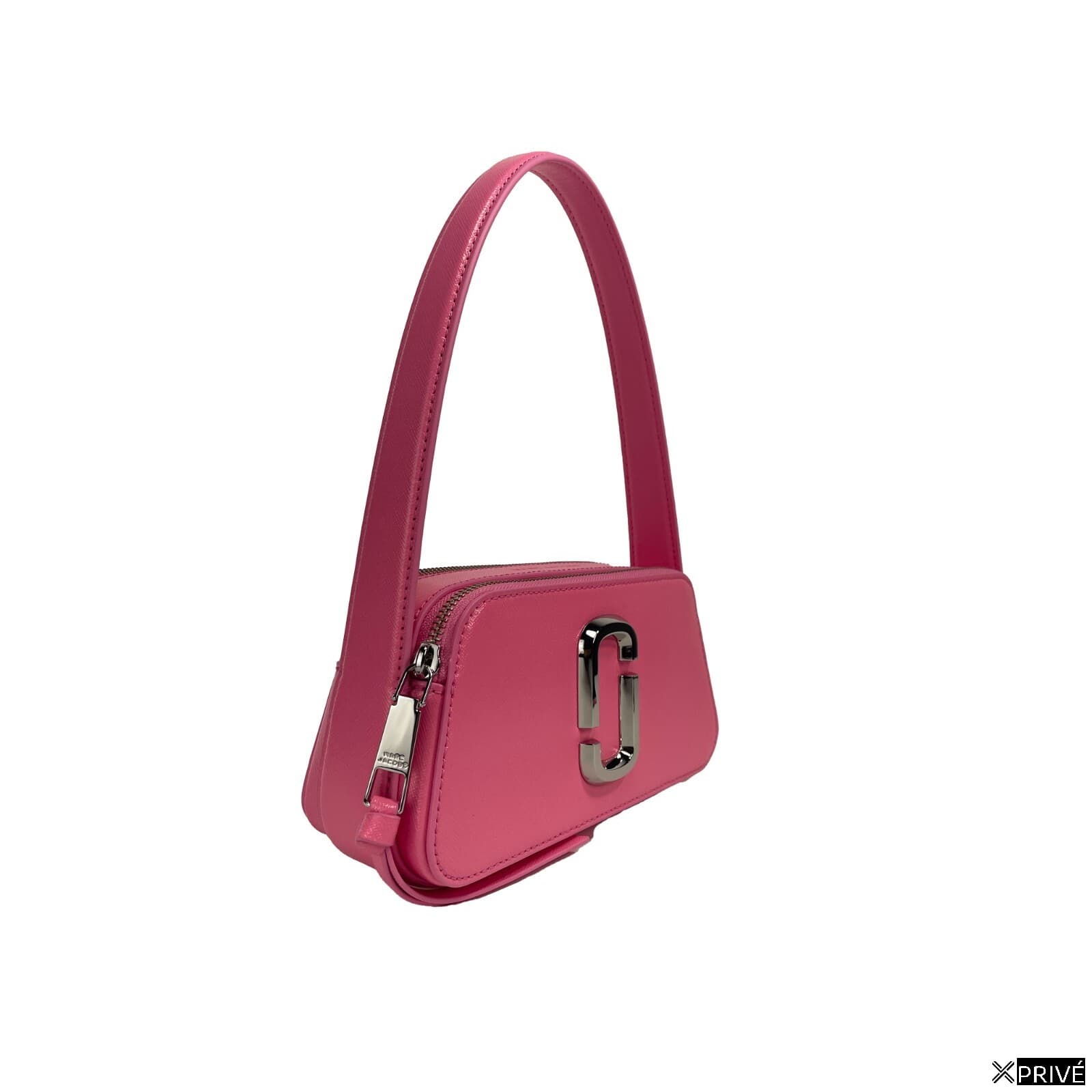 Sac bandoulière argenté en Cuir — 2