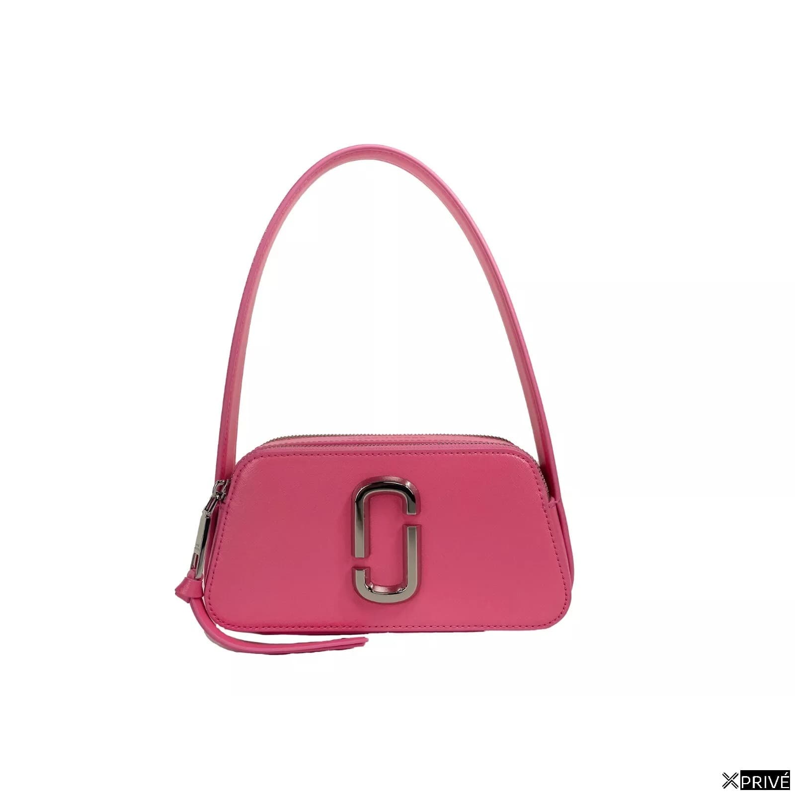 Sac bandoulière argenté en Cuir — 1