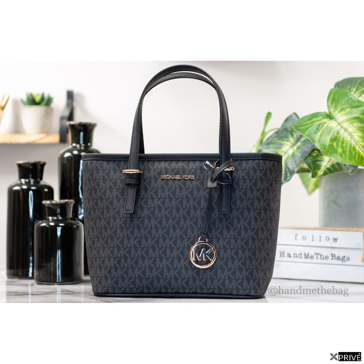 Sac cabas doré en Cuir — 3