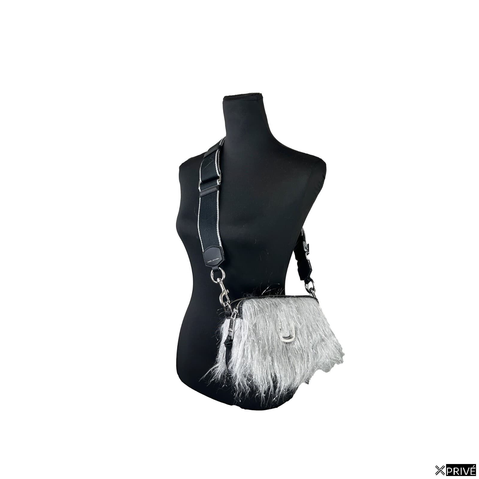 Sac porté croisé argenté en Cuir — 4