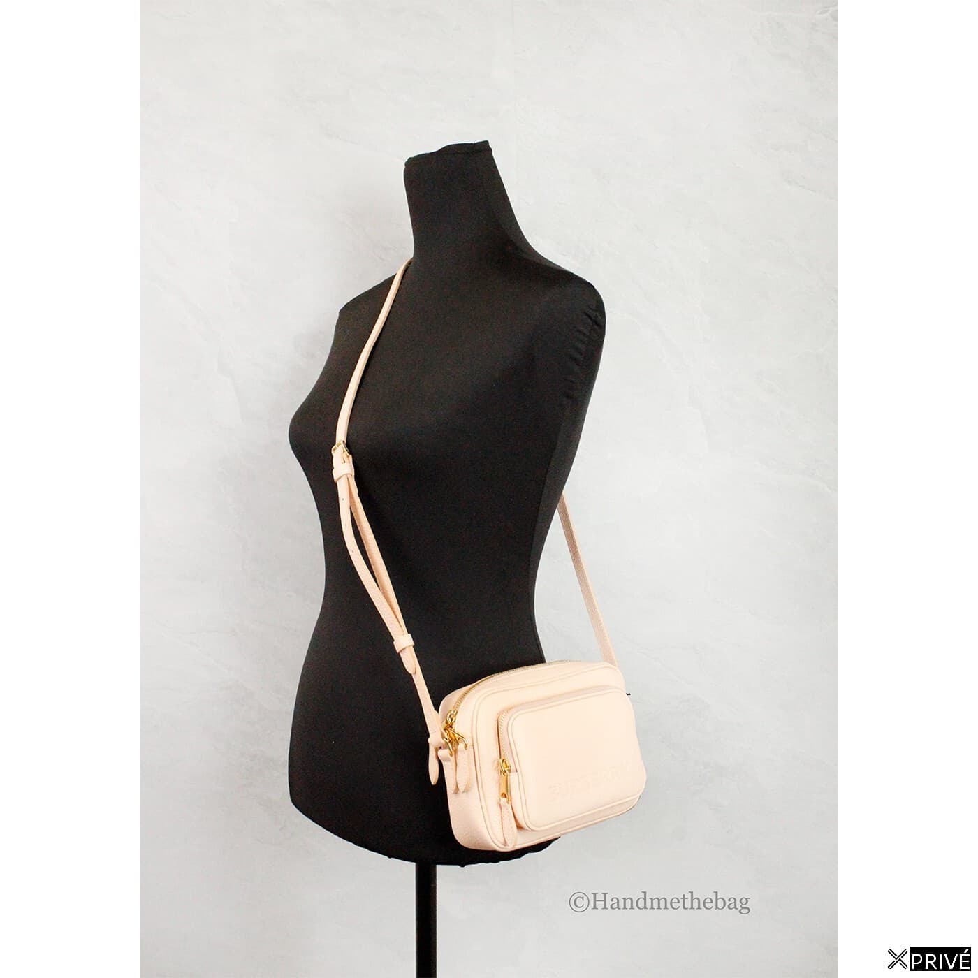 Sac porté croisé doré en Cuir — 2