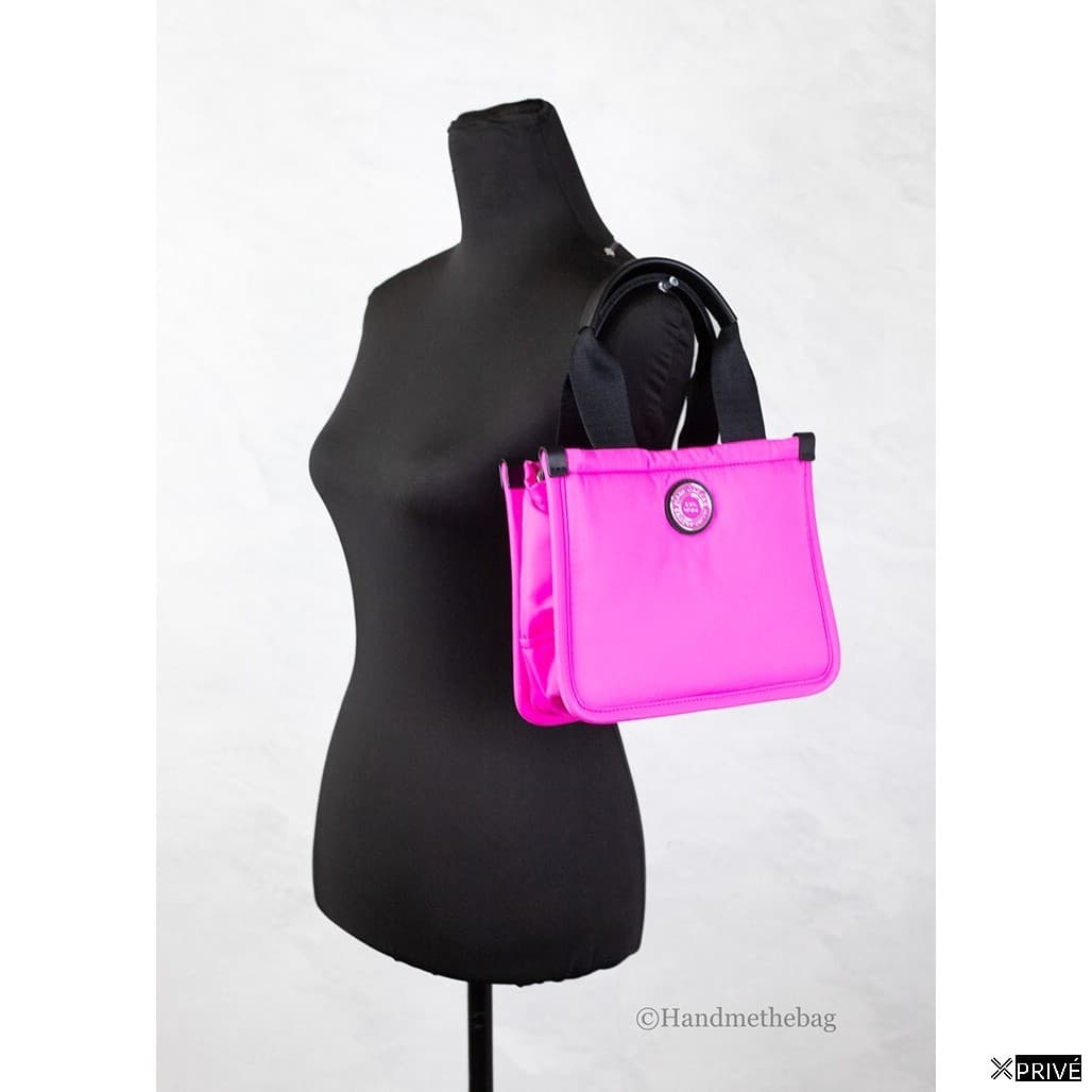 Sac cabas argenté en Nylon — 2