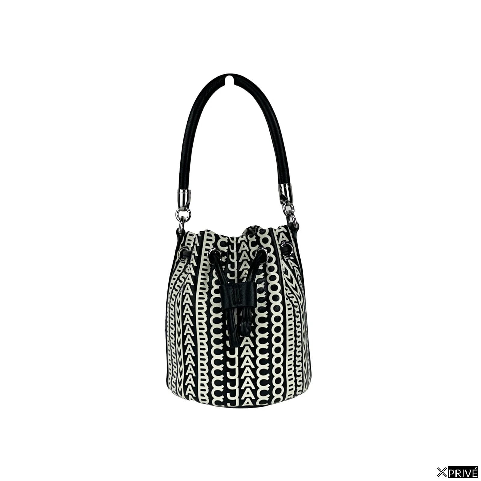 Sac porté croisé argenté en Cuir — 1