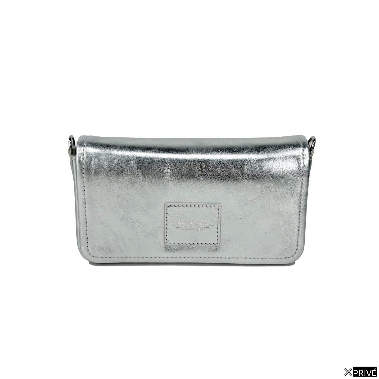 Sac à main argenté en Cuir — 3