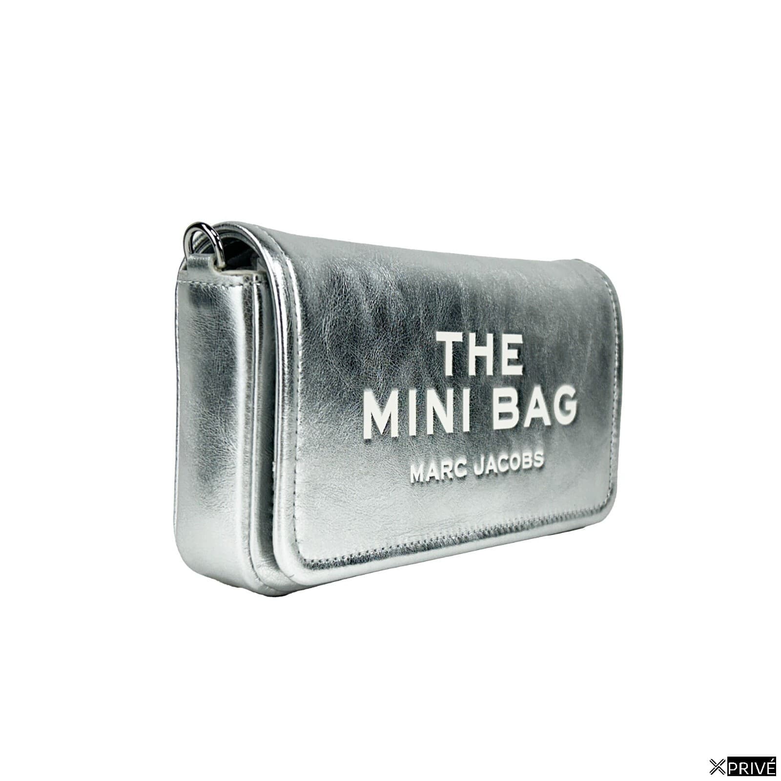 Sac à main argenté en Cuir — 2