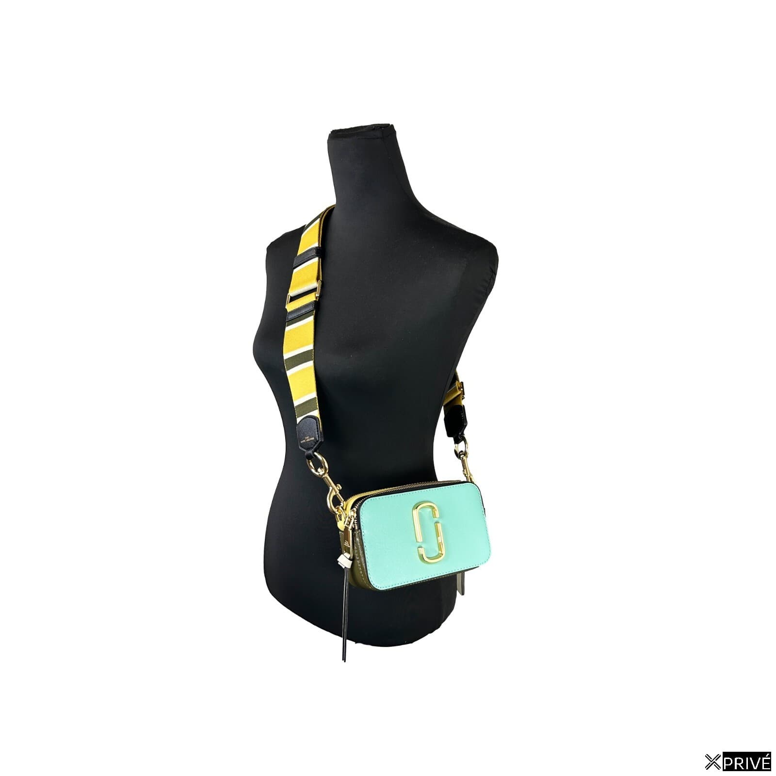 Sac porté croisé doré en Cuir — 4