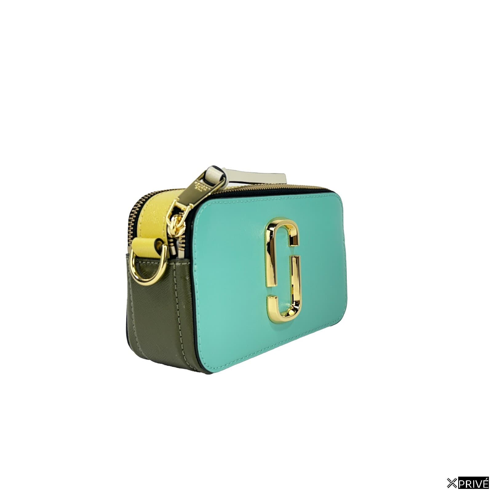 Sac porté croisé doré en Cuir — 2