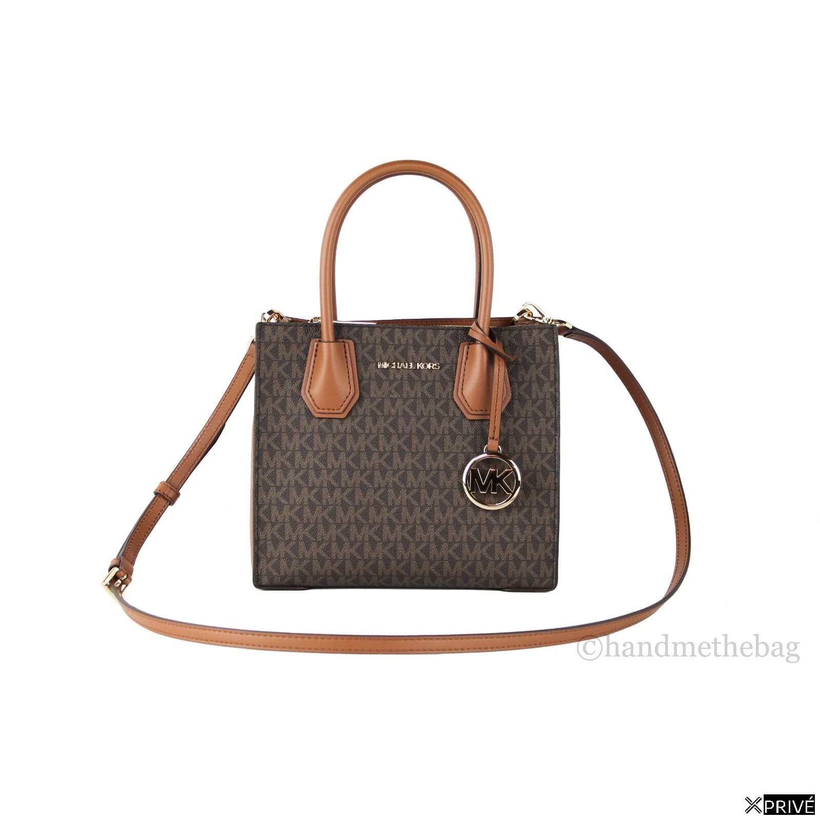 Sac porté croisé doré en Cuir — 2