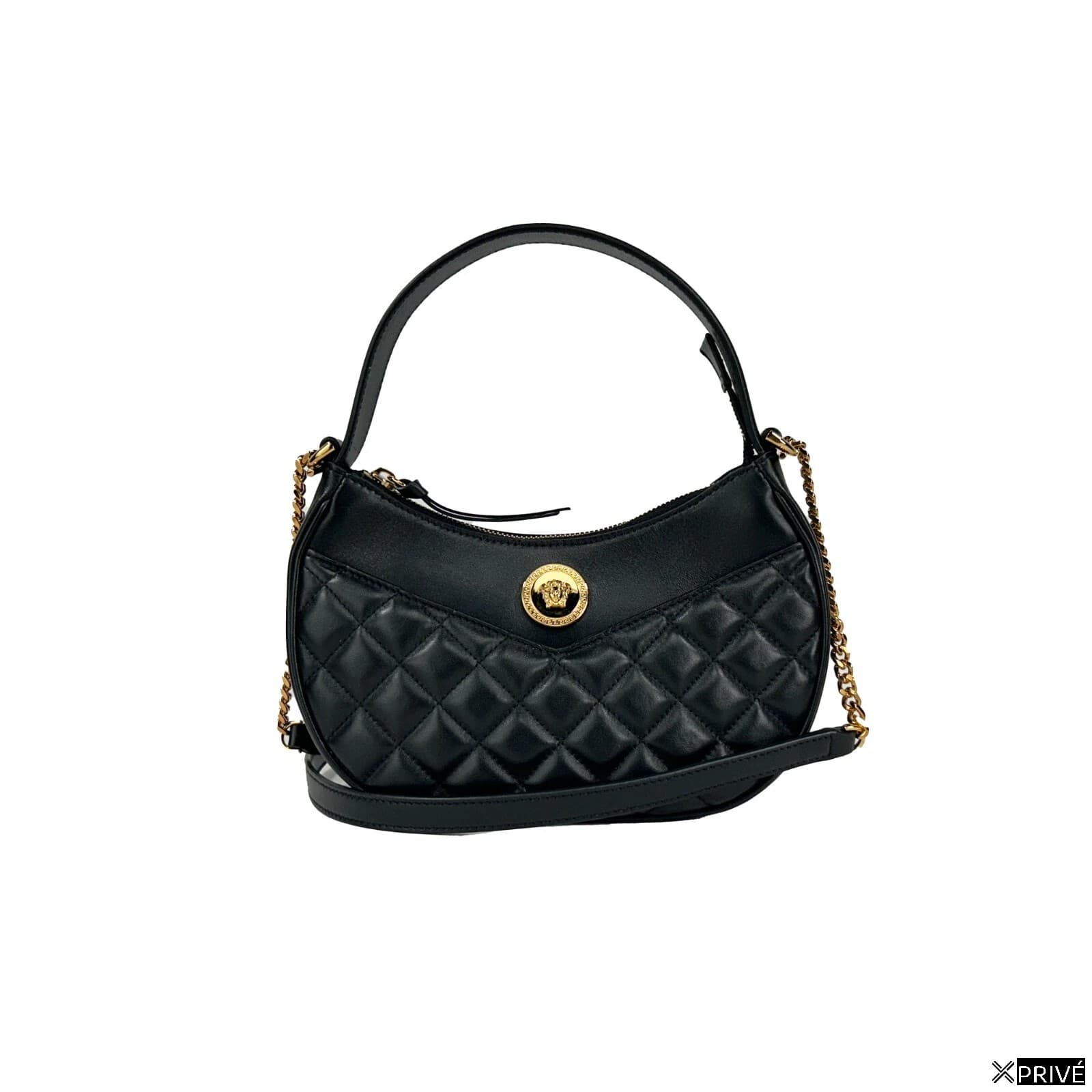 Sac porté croisé doré en Cuir — 1