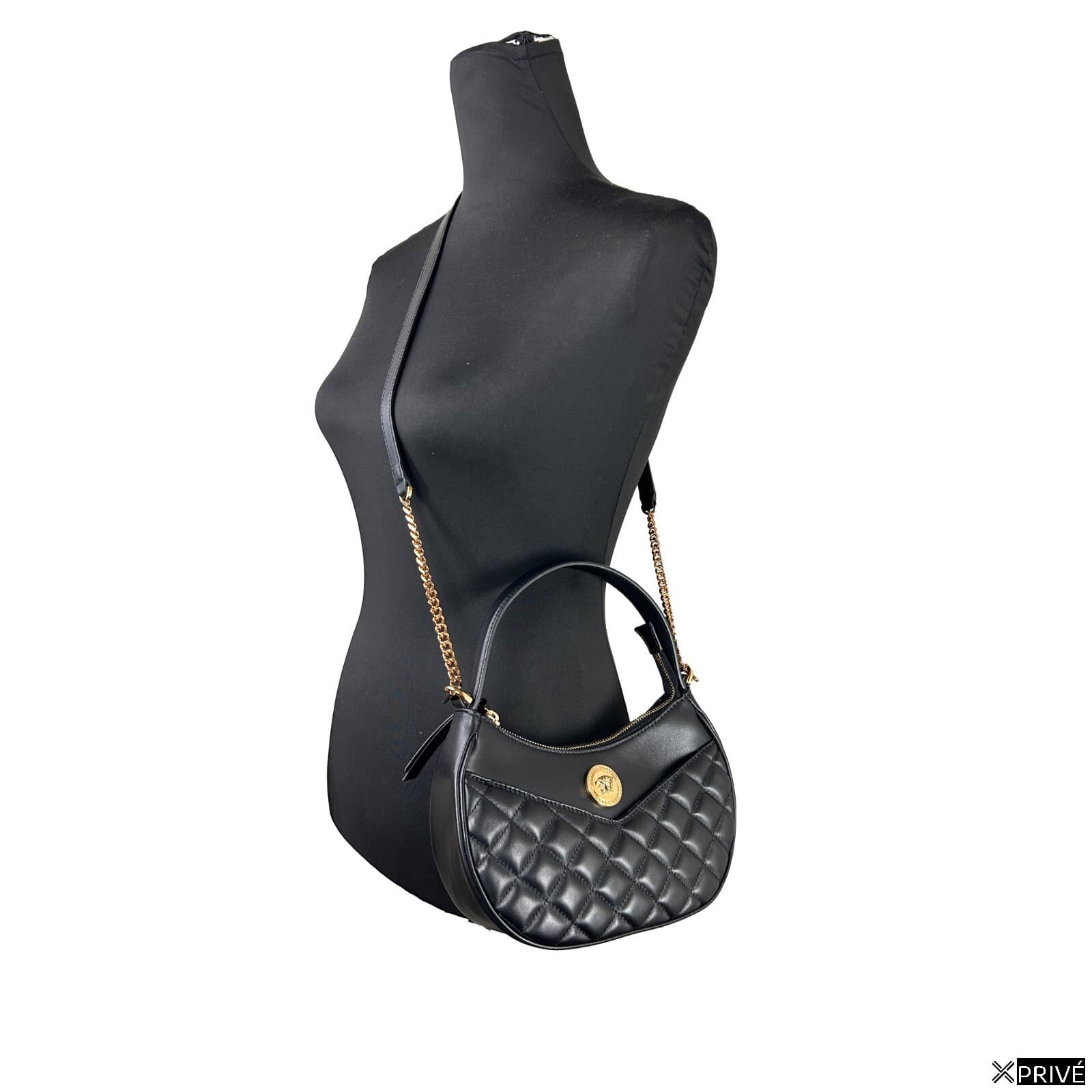 Sac porté croisé doré en Cuir — 4