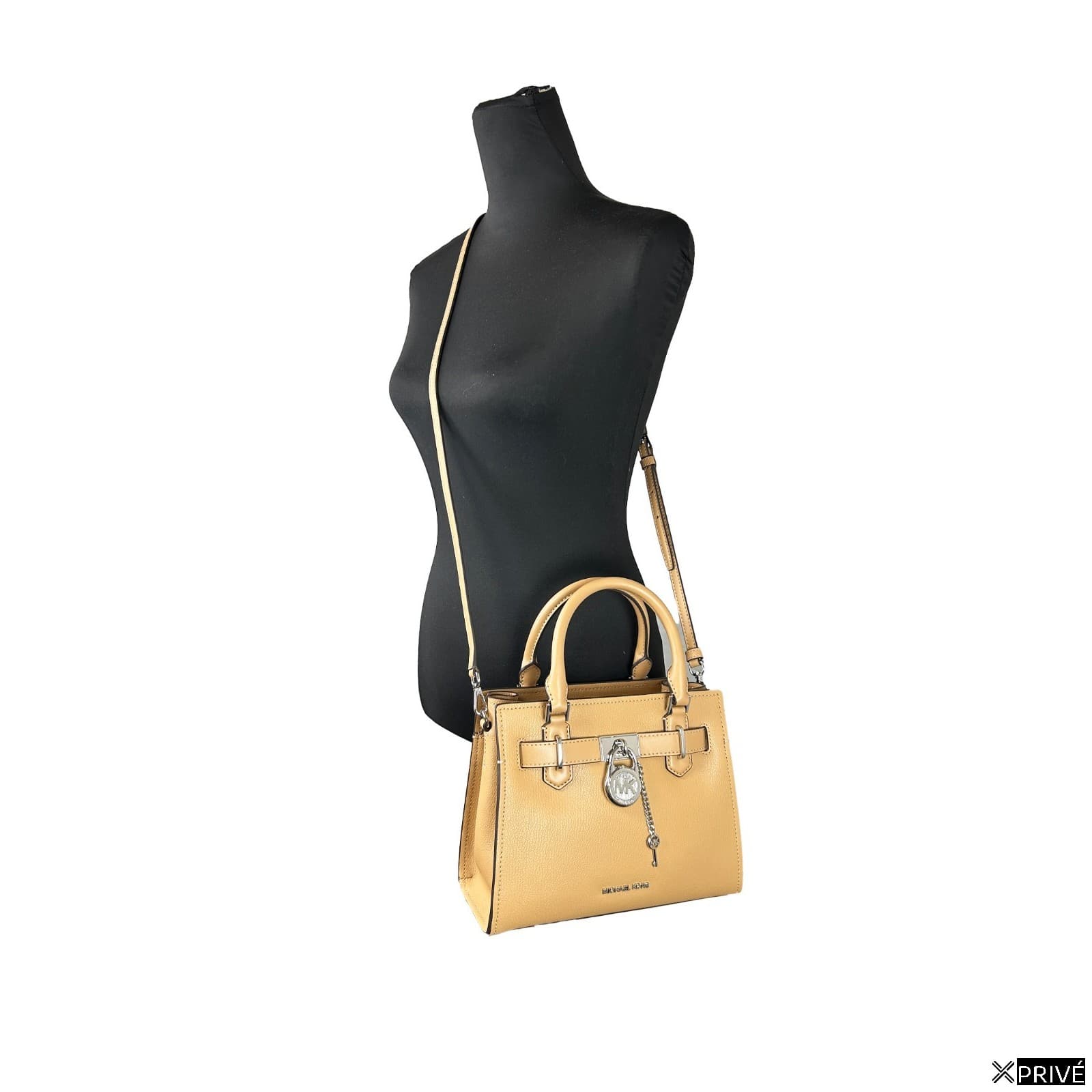 Sac porté croisé doré en Cuir — 4