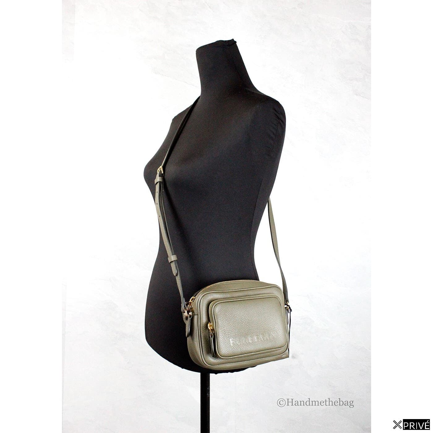 Sac porté croisé doré en Cuir — 2