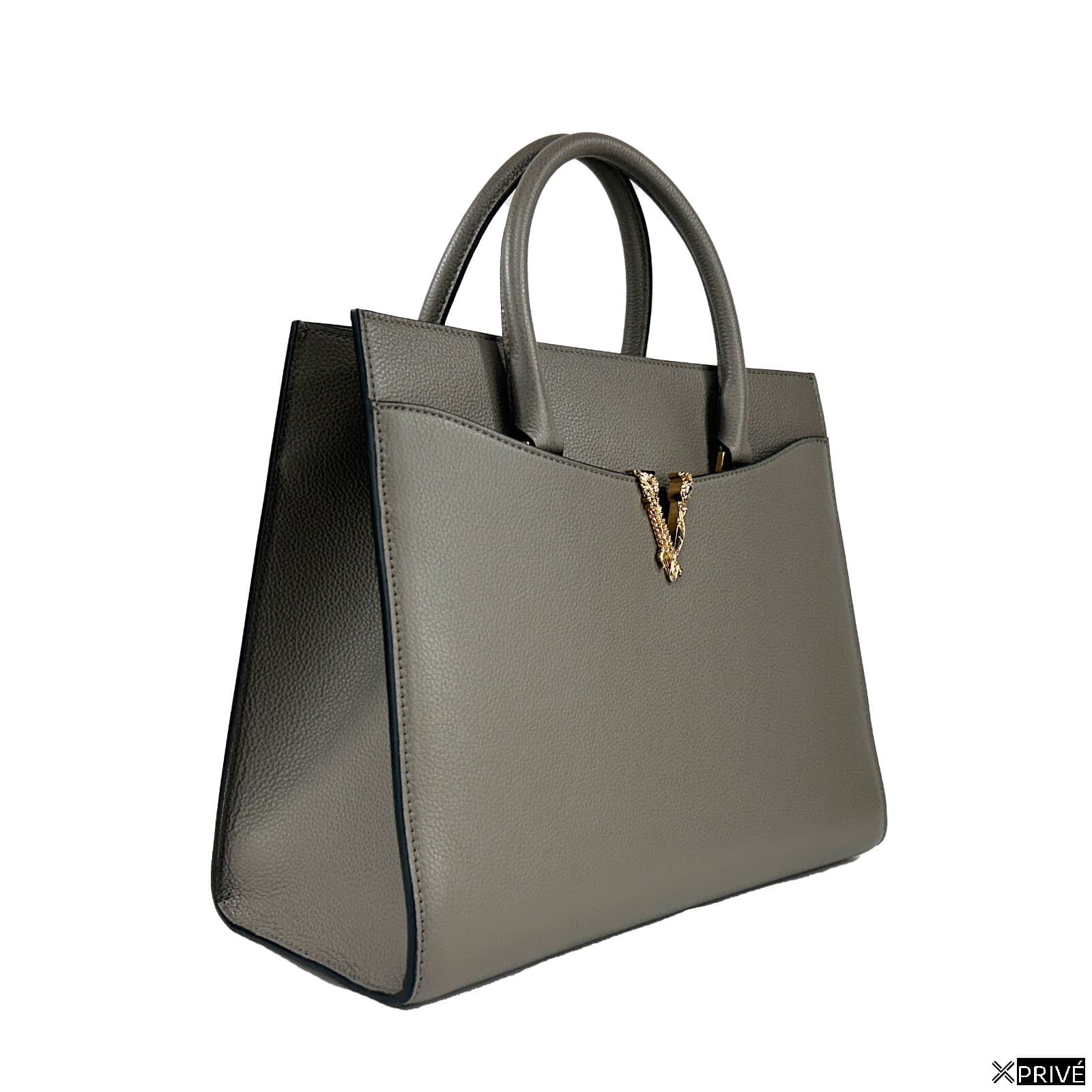 Sac cartable doré en Cuir — 2