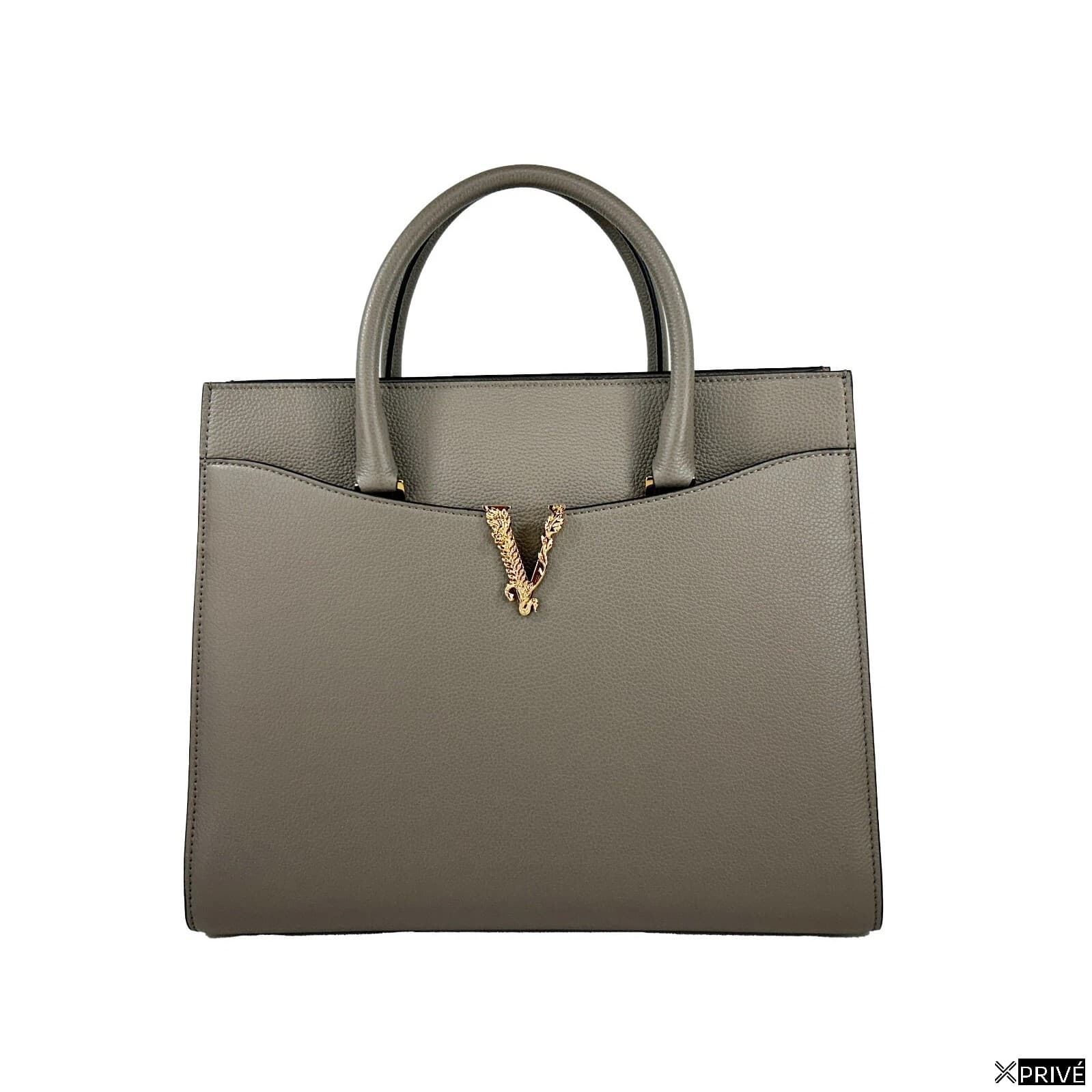 Sac cartable doré en Cuir — 1
