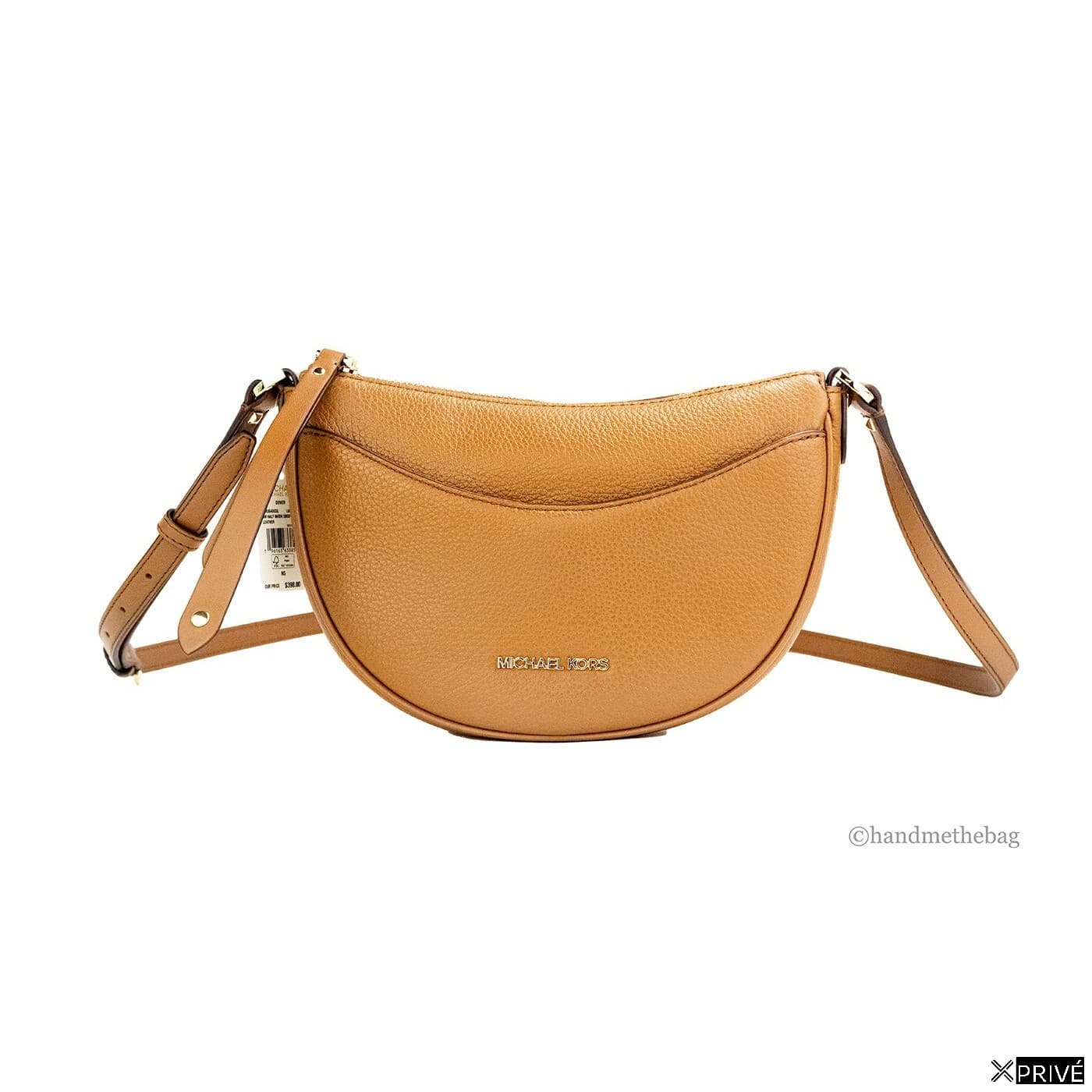 Sac porté croisé doré en Cuir — 2
