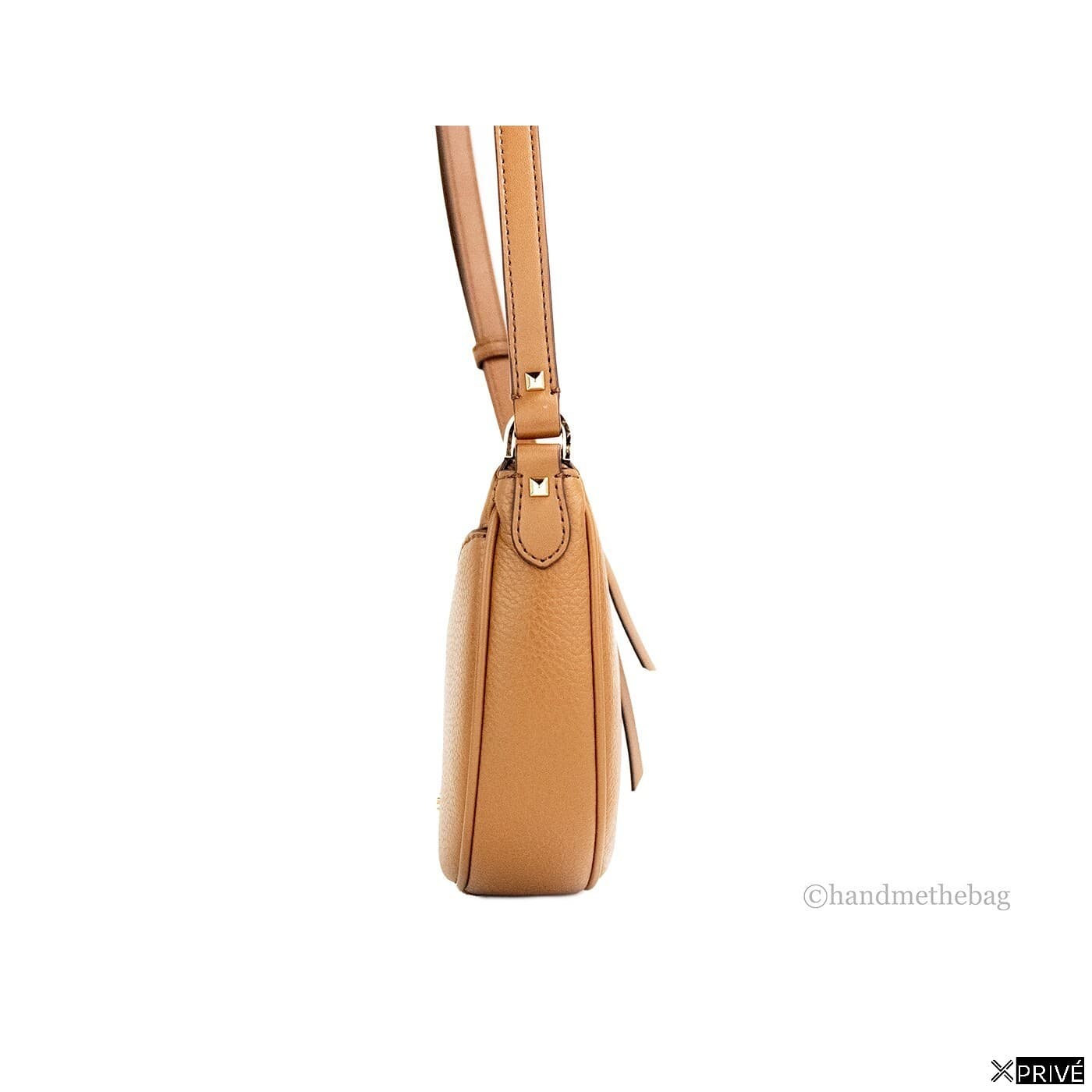 Sac porté croisé doré en Cuir — 4