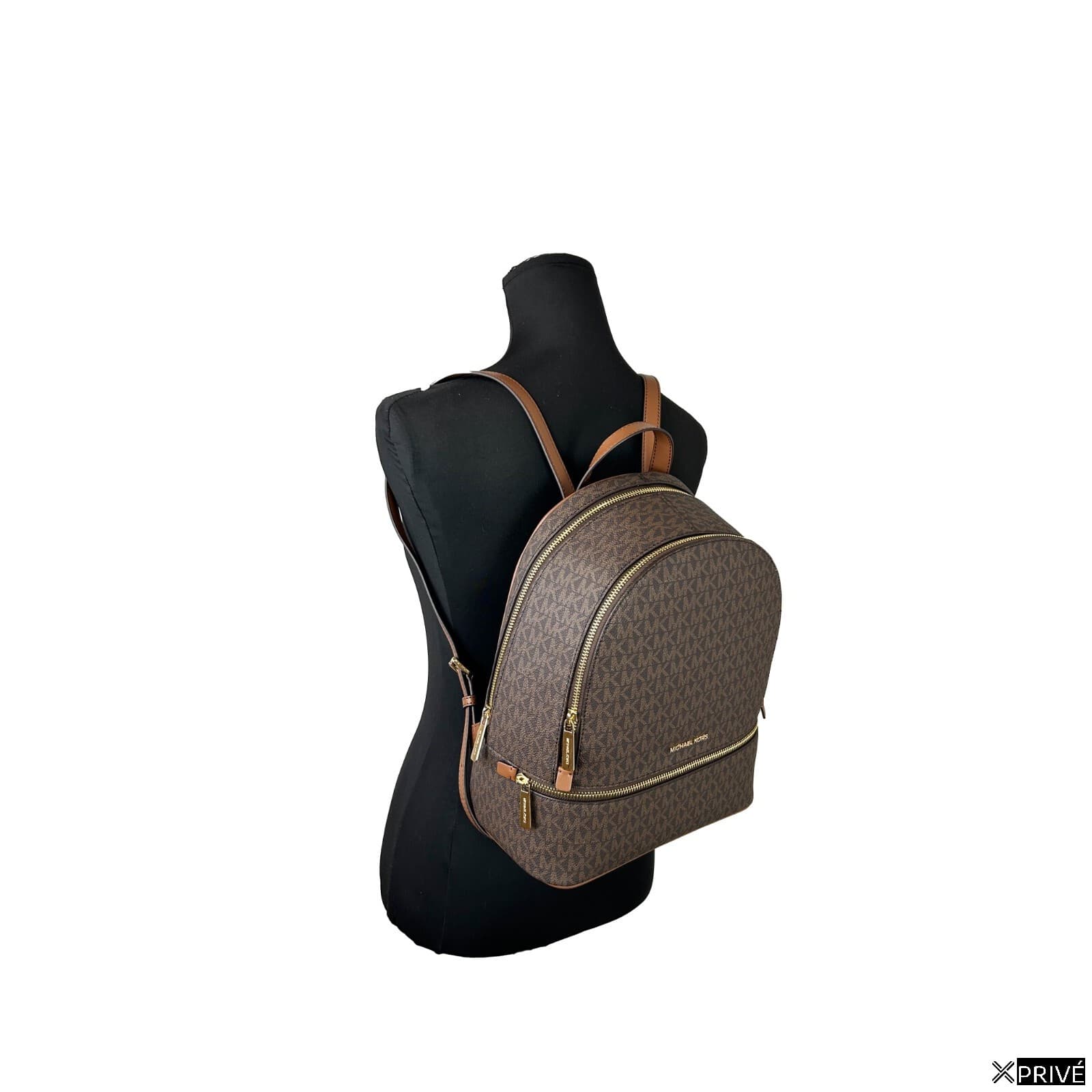 Sac à dos doré en PVC — 4