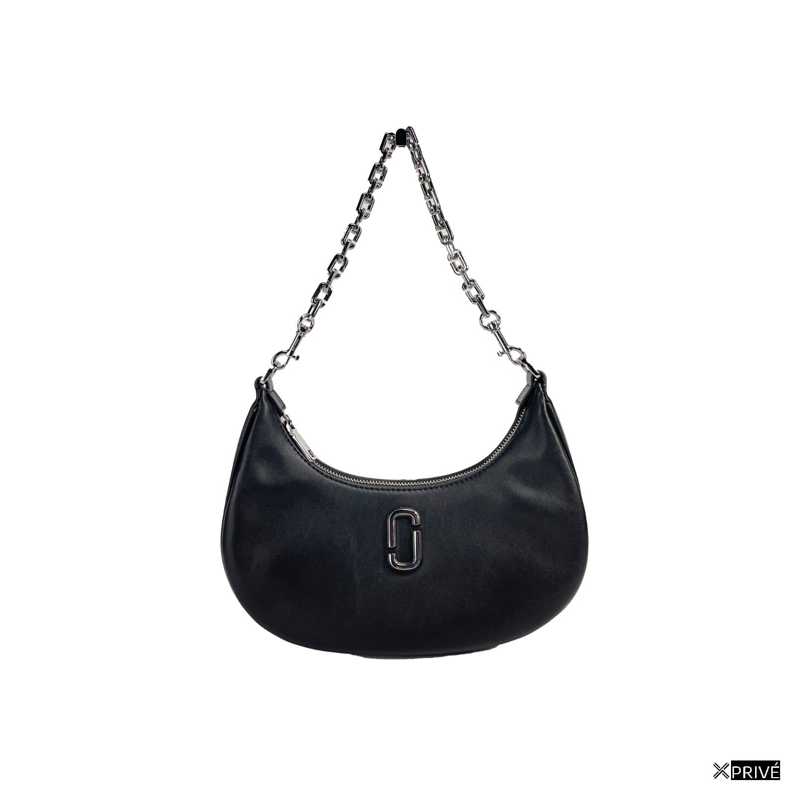 Sac à main argenté en Cuir — 1