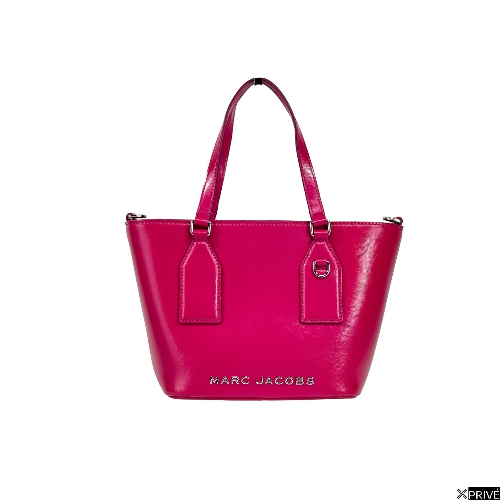 Sac porté croisé argenté en Cuir — 1