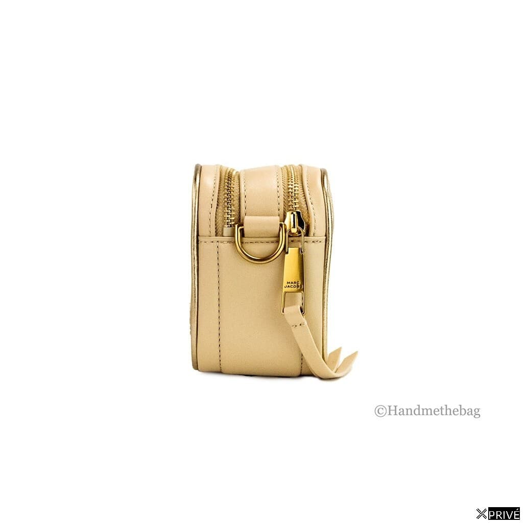 Sac porté croisé doré en Cuir — 4