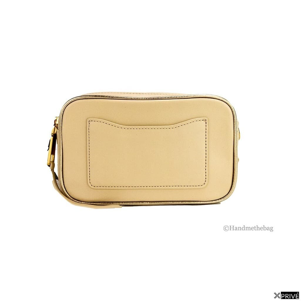 Sac porté croisé doré en Cuir — 3