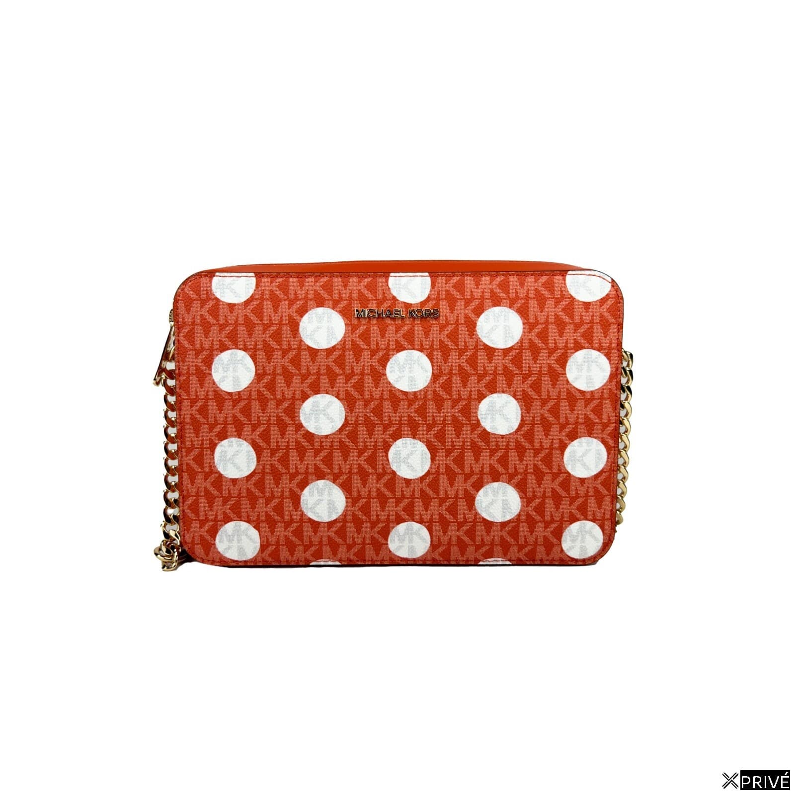 Sac porté croisé doré en Cuir — 1