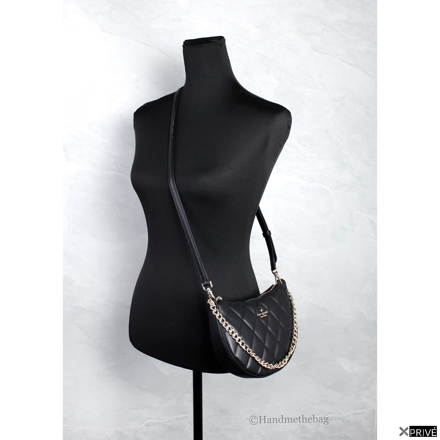 Sac porté croisé doré en Cuir — 2