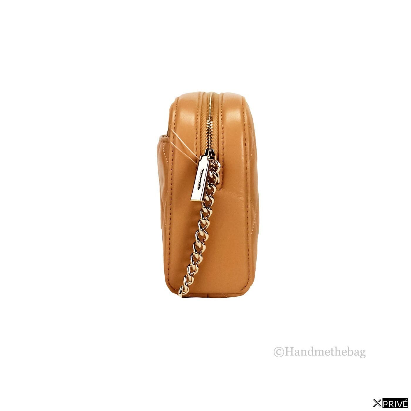 Sac porté croisé doré en Cuir — 4