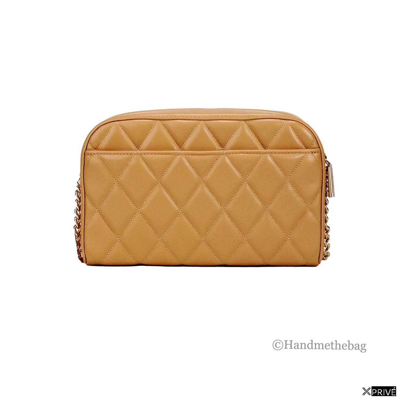 Sac porté croisé doré en Cuir — 3