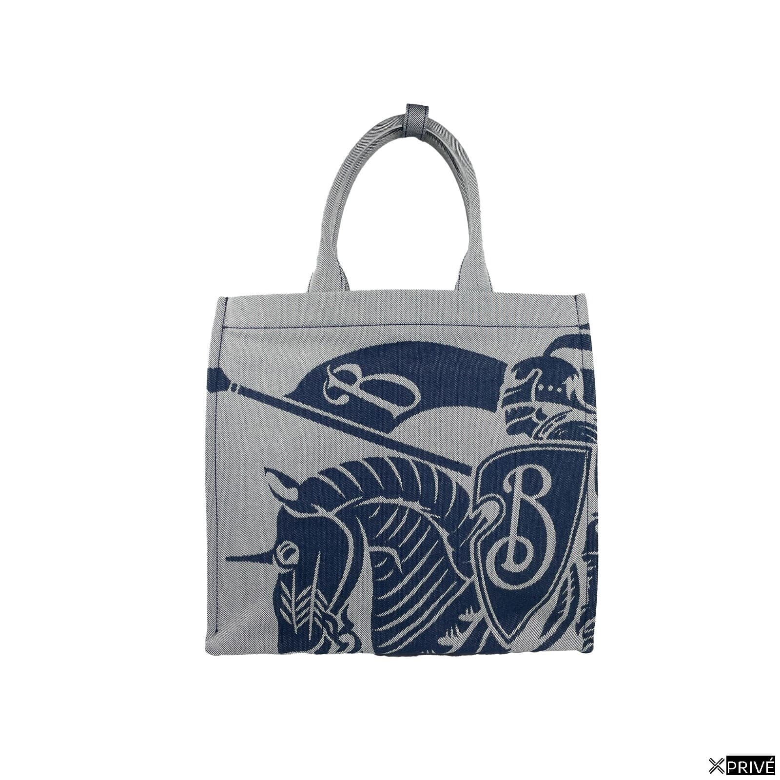 Sac à main argenté en Toile — 1