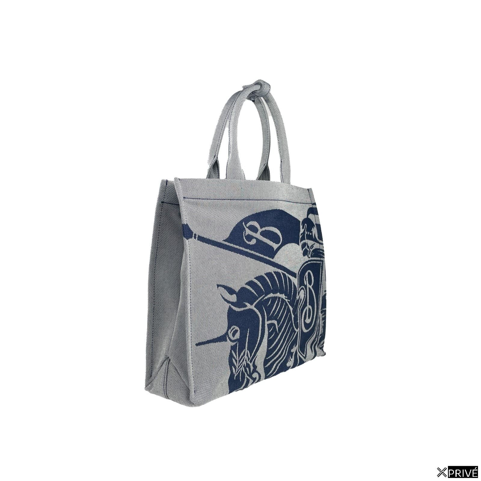 Sac à main argenté en Toile — 3