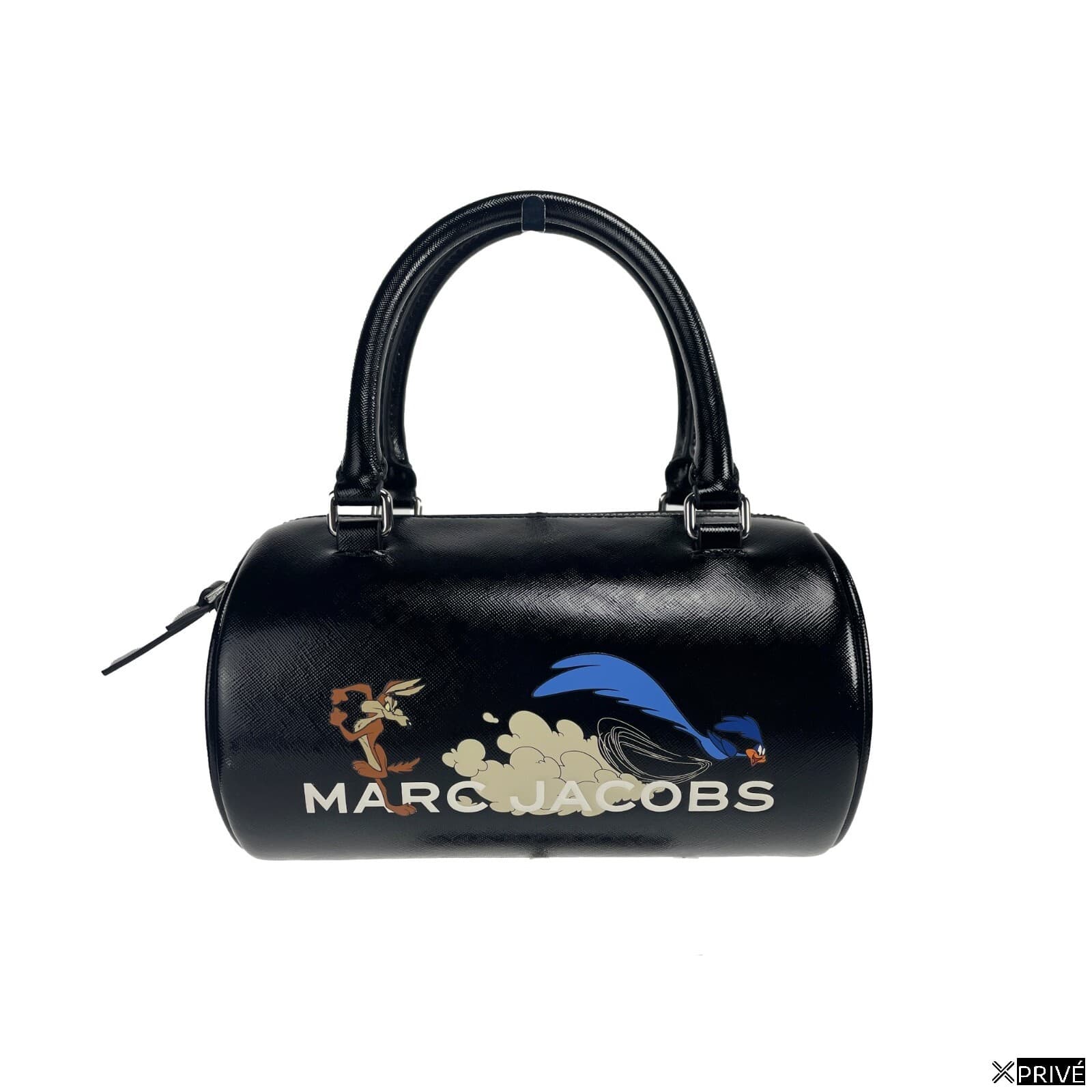 Sac porté croisé argenté en Cuir — 1
