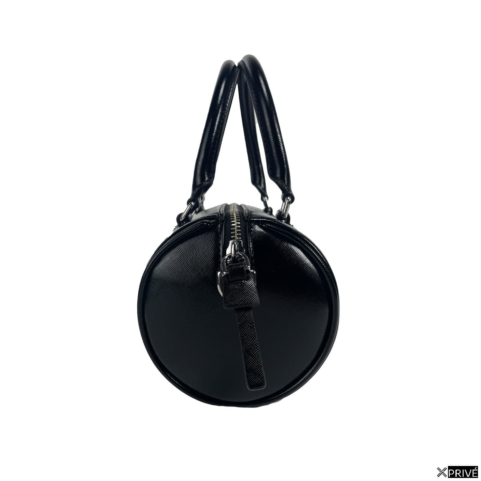 Sac porté croisé argenté en Cuir — 3