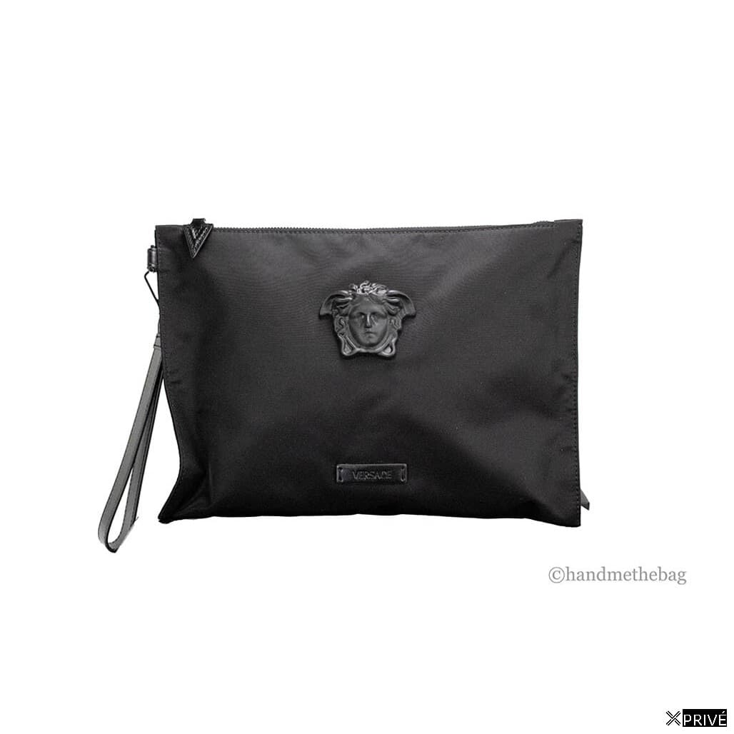 Pochette argentée en Nylon — 1