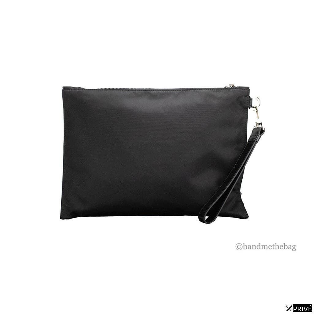 Pochette argentée en Nylon — 2
